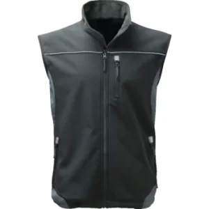 SSGM260B-S Soft Shell Gillet Mens Black (S)