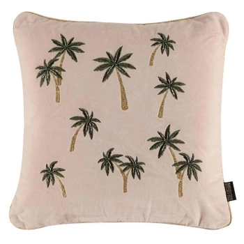 Biba Embellished Palm Tree Cushion - Emb Palm tree