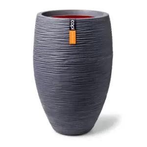 Capi Europe Vase Deluxe Rib NL 40x60 - Dark Grey