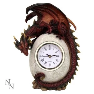 Timeless Guardian Dragon Clock