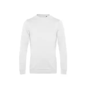 B&C Mens Set In Sweatshirt (5XL) (White)