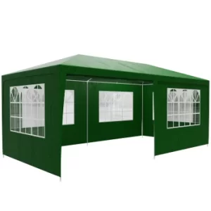 Gazebo Rimini Green 3x6m incl. Side Panels