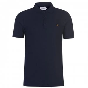 Farah Vintage Blaney Polo - Navy