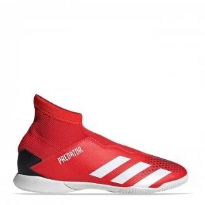 adidas Predator Indoor Football Boots Juniors - Red/White/Black