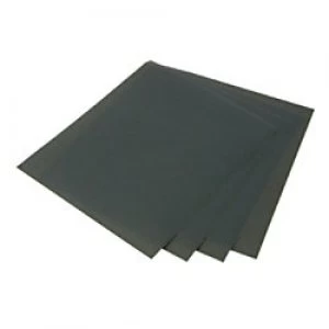 Faithfull FAIAWDP180 Sandpaper C180 Very Fine Grey Pack of 25