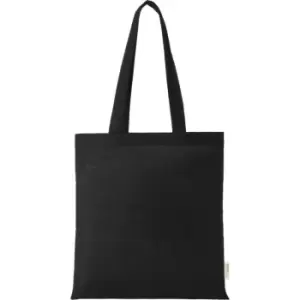 Bullet Orissa Organic Cotton Tote Bag (One Size) (Solid Black)