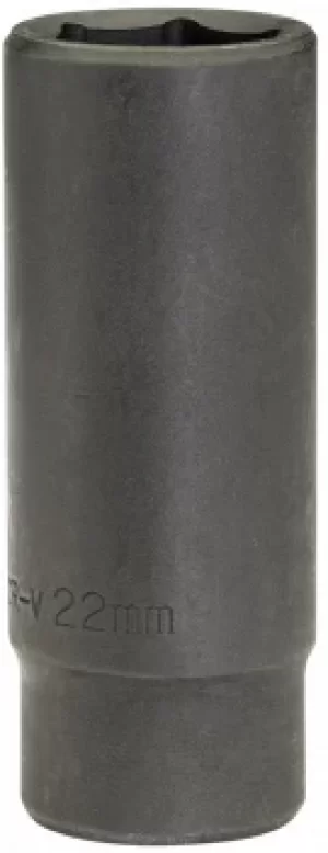 Draper Expert 22mm 1/2" Square Drive Deep Impact Socket (Sold Loose) 410D-MMB 59882