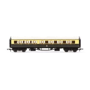 Hornby GWR Collett 'Bow Ended' Corridor Composite (R/H) 6527 Era 3 Model Train