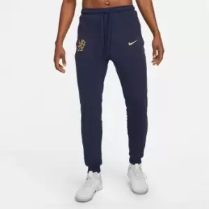 Nike Chelsea FC Fleece Tracksuit Bottoms Mens - Blue