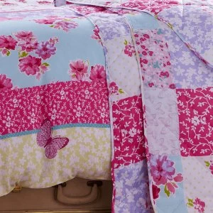 Catherine Lansfield Gypsy Patchwork Bedspread - Multi