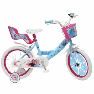 Disney Frozen 16" Spoked Wheel Childrens Bicycle, Blue