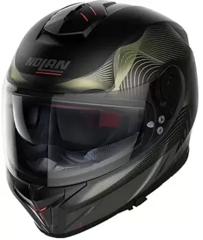 Nolan N80-8 Powerglide N-Com Helmet, black-gold Size M black-gold, Size M