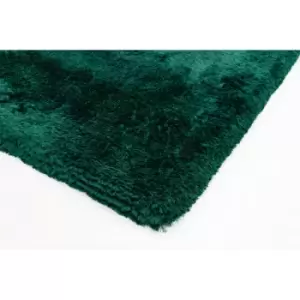 Asiatic Carpets Plush Hand Woven Rug Emerald - 140 x 200cm