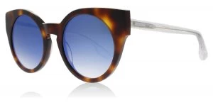 McQ MQ0074S Sunglasses Havana / Blue 002 50mm