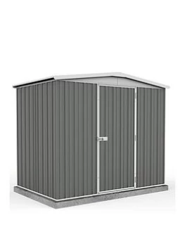 Mercia Absco Regent Apex 7 X 5 Metal Shed - Grey