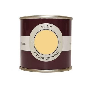 Farrow & Ball Estate Yellow ground No. 218 Emulsion Paint 100ml Tester pot