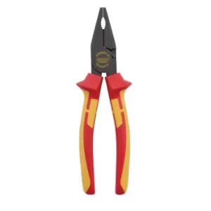 Draper XP1000 VDE Hi Leverage Combi Pliers, 200mm