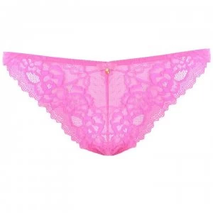 Ann Summers Sexy Lace Brazilian Briefs - Pink