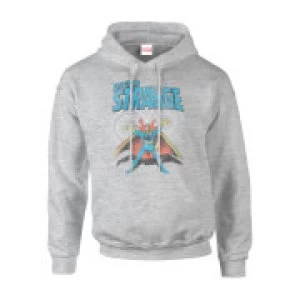 Marvel Doctor Strange Energy Mens Grey Pullover Hoodie - L - Grey