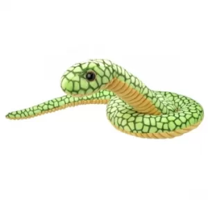 All About Nature Green Snake 25cm Plush