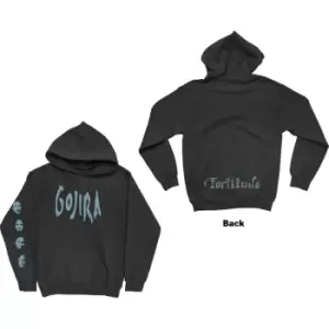 Gojira - Fortitude Faces Unisex Medium Pullover Hoodie - Black