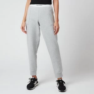 Calvin Klein Womens Modern Cotton Joggers - Grey Heather - M