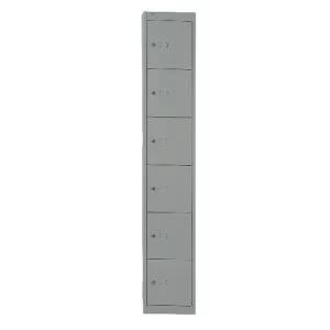 Bisley 6 Door Locker D457mm Goose Grey BY09217