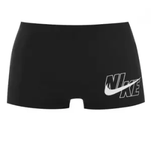 Nike Logo Swimming Trunks Mens - Black