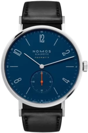 Nomos Glashutte Watch Tangente Neomatik 39 Nachtblau Sapphire Crystal