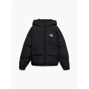 Calvin Klein Jeans Ck Short Puffer Jacket - Black