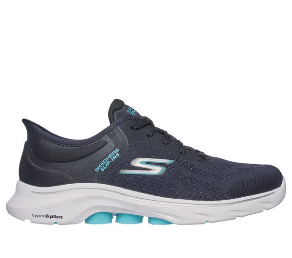 Skechers Slip-Ins: Go Walk 7 - Valin Slip On Runners 4 (37) Grey 27365802240