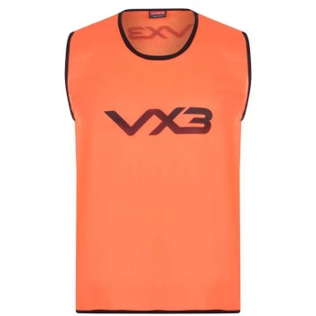 VX-3 Hi Viz Mesh Training Bibs Youths - Flrscnt Orange