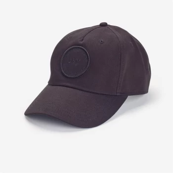 Jack Wills Circle Embroidered Cap - Black