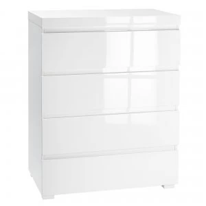 Puro White Chest of Drawers White