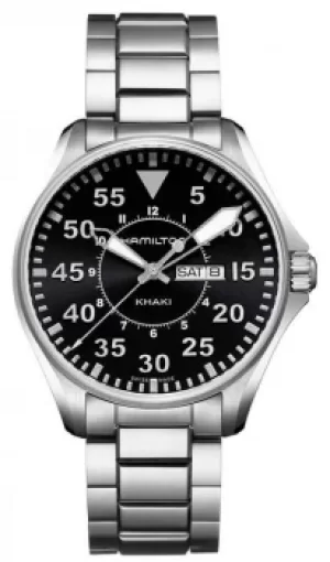 Hamilton Khaki Pilot Quartz Stainless Steel H64611135 Watch