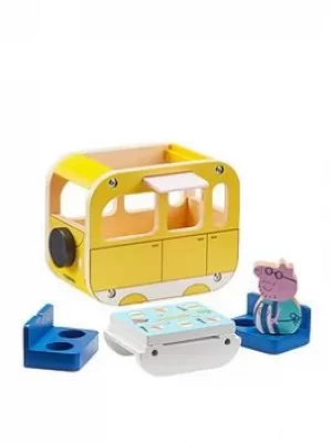 Peppa Pig WOODEN CAMPERVAN, One Colour