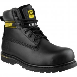 Caterpillar Mens Holton Safety Boots Black Size 7