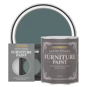 Rust-Oleum Satin Furniture & Trim Paint - DEEP SEA - 750ml