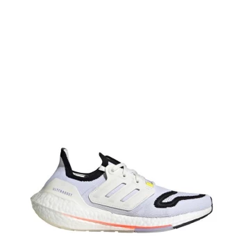 adidas Ultraboost 22 Shoes Womens - Core White / Core White / Sola