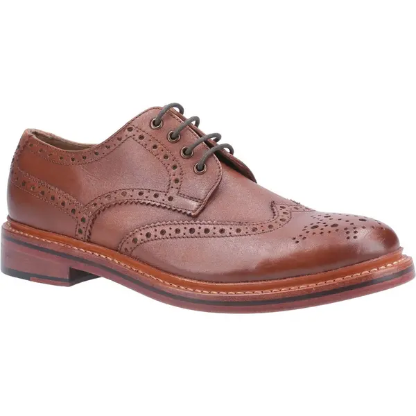 Cotswold Mens Quenington Lace Up Brogues Shoes - UK 8