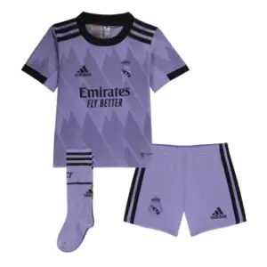 adidas Real Madrid Away Mini Kit 2022 2023 - Purple