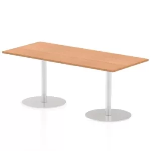 Italia Poseur Table Rectangle 1800/800 Top 725 High Oak