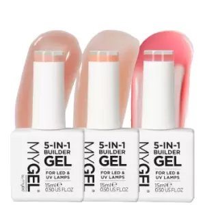 Mylee 5 in 1 Builder Gel Trio - Au Natural