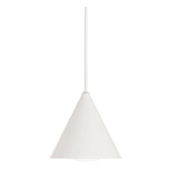 Ideal Lux Lighting - Ideal Lux A-LINE - Indoor Dome Ceiling Pendant Lamp 1 Light White, GU10