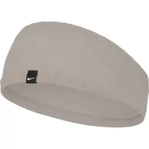 Nike Particle Seamless Headband (One Size) (Beige/Black/White)