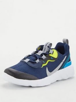 Nike Element 55 Infant Trainer - Navy/Yellow, Size 6.5