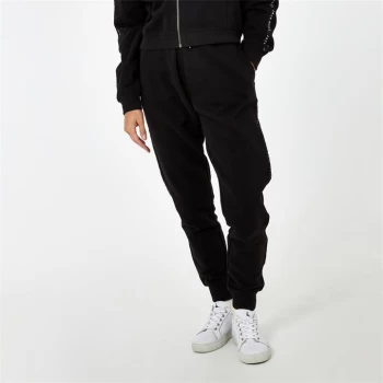 Jack Wills Taped Logo Joggers - Black