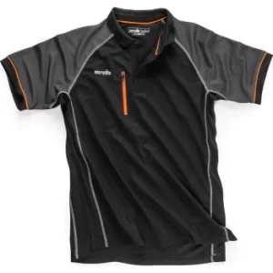 Scruffs Trade Active Polo Black S