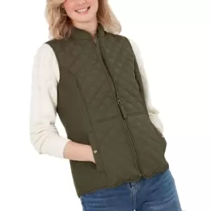 Joules Womens Minx Padded Quilted Body Warmer Gilet UK 14- Bust 39.5', (100cm)