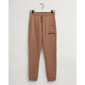 Gant Gant Banner Shield Joggers Junior - Walnut 210